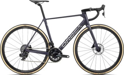 Orbea Orca M21eLTD PWR Racefiets Sram Force eTap AXS 12S 700 mm Tanzanite Blue Purple Carbon Raw 2024