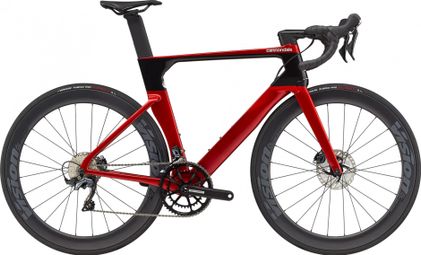 Produit Reconditionné - Vélo de Route Cannondale SystemSix Carbon Ultegra Shimano Ultegra 11V 700 mm Rouge Candy