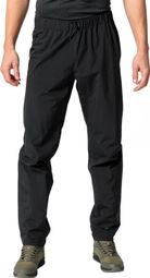 Vaude Comyou Pantalones de lluvia Negro