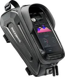 Sacoche de vélo Rockbros B68-1 avec poche pour téléphone 1.7l - noire