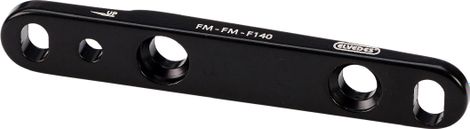 Adaptador de freno delantero Elvedes FM / FM 140 / 160mm Negro