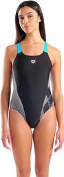 Arena Lily Badeanzug Schwarz/Blau Damen