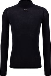 Santini Next 2 Skin Long Sleeve Jersey Black
