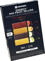 Pâtes de Fruits Energétiques Decathlon Nutrition Mix Fruits 12x25g
