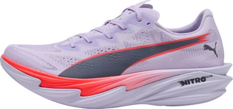 Chaussures Running Puma Deviate Nitro Elite 4 Violet/Rouge Homme