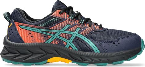 Chaussures Trail Asics Gel-Venture 9 GS Bleu/Multicolore Enfant