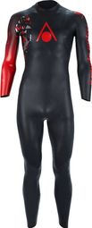 Traje de neopreno Aqua Sphere Racer V3 Negro / Rojo