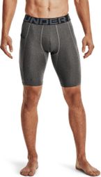 Under Armour HeatGear Compression Shorts Grau Mann