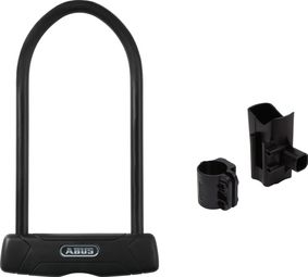 Abus 460/150HB230 U Lock + Abus USH460 Mount Black