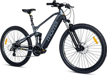 VTT Electrique VAE  EMTB-29  Moteur Central  Full Suspension    SHIMANO ALTUS 8 Vitesses et Freins a disque Hydraulique  Batterie Intégrée  Ion Lithium 48V 13Ah