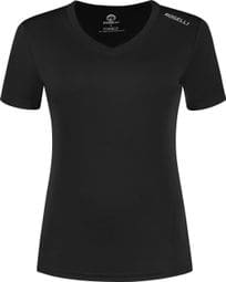 T-Shirt De Sport Manches Courtes Rogelli - Femme - Noir