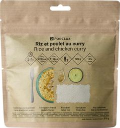 Glutenfreie Trockenmahlzeit FORCLAZ Huhn mit Curry BIO 120 g