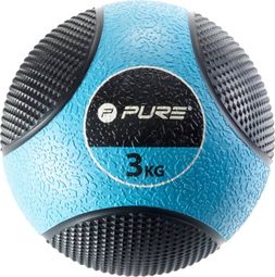 Pure2Improve Ballon médicinal 3 kg Bleu