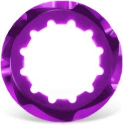 Écrou Centerlock Garbaruk pour Corps de Roue Libre Shimano HG Violet