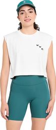 Ciele ORTank Cropped WWM White Women's Tank Top