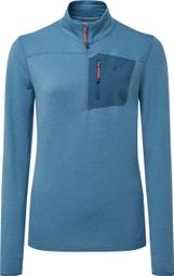 Vellón Mountain Equipment Lumiko Zip T Azul Mujer