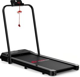 Tapis de course Fitness Q2-1 avec poignées compact Noir