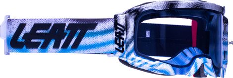 Leatt Velocity 5.5 Masker - Zebra Blauw - 70% Blauwe Lens