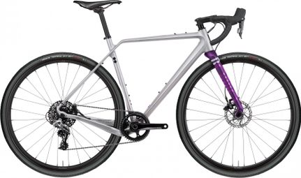 Gravel Bike Rondo Ruut CF2 Sram Rival 1 11V 700 mm Argent 2022