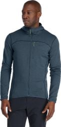 Rab Ascendor Light Blue Long Sleeve Fleece Jacket