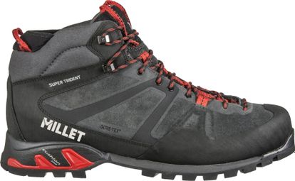 Chaussures de Randonnée Millet Super Trident Gore-Tex Gris/Rouge