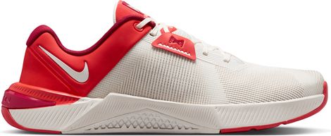 Chaussures Training Nike Metcon 10 Blanc/Rouge Homme