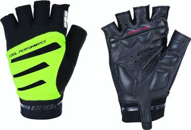 BBB Equipe Korte Handschoen Zwart Geel