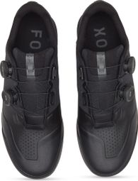 Chaussures Pédales Plates Fox Union Boa Flat Noir — vue 3