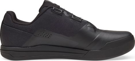 Chaussures Pédales Plates Fox Union Boa Flat Noir — vue 5
