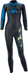 Combinaison Néoprène Aquasphere Phantom V3 Noir/Bleu Femme