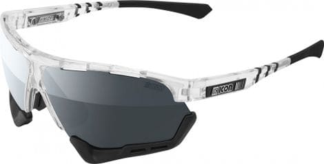 Scicon Sports Aerocomfort SCN PP XL Lunettes De Soleil De Performance Sportive (Scnpp Multimiror Silver/Briller)