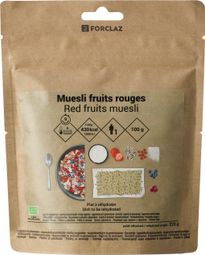 Gefriergetrocknetes Frühstück FORCLAZ Müsli rote Früchte BIO 100 g