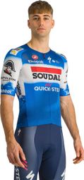 Castelli Aero Race 7.0 Soudal Quick-Step 2024 Short Sleeve Jersey Blue