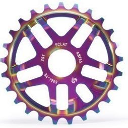 Abyss Satin oilslick bright chainring