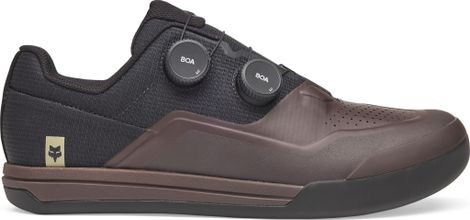 Chaussures Pédales Plates Fox Union Boa Flat Marron