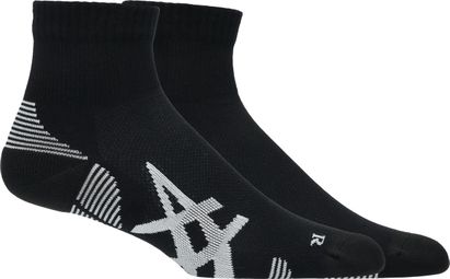 Asics AEG Cushioned Run Quarter Socken Schwarz (2 Paar)