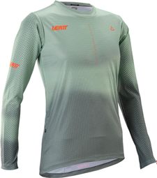 Dames Leatt Trail 3.0 Lange Mouw Jersey Groen