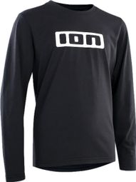 ION Logo DR Long Sleeve MTB Jersey Black