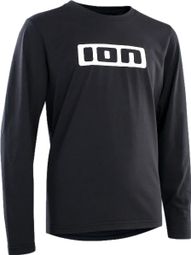 ION Logo DR Lange Mouw MTB Trui Zwart