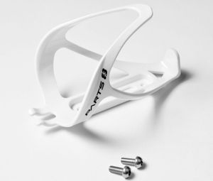 Parts 8.3 Tech 1 Plastic Bottle Cage White