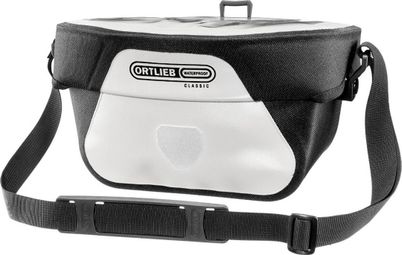 Bolsa de manillar Ortlieb Ultimate Six Classic 5L Blanco Negro