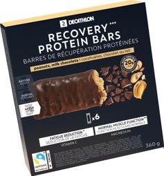 Aptonia Nutrition Recovery Protein Bars Cacahuetes 6x60g