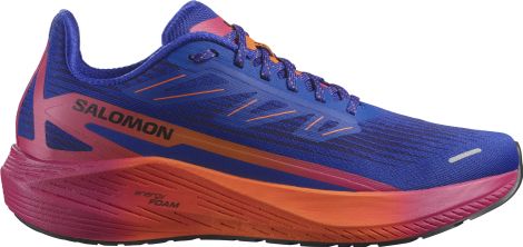 Zapatillas de running Salomon Aero Blaze 2 azul/naranja/rosa para hombre