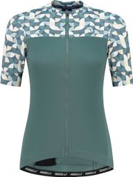 Maillot Manches Courtes Rogelli Essential Graphic Menthe Femme
