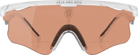 Alba Optics Delta Lei Crystal Glossy Vzum Salmon Sunglasses