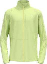 Chaqueta Running Hombre Odlo Zeroweight Pro Warm 2.0 Verde