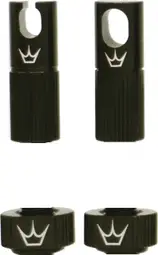 Accesorios para válvulas sin cámara de Peaty's x Chris King (MK2) Negro