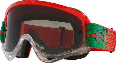 Oakley O-Frame MX x Troy Lee Designs Carrack Orange/ Lenti grigio scuro/ Ref: OO7029-77