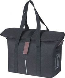 BASIL Sacoche De Vélo Ville Avec Kf-Hook 8-11 Litres 27 X 39 X 15 Cm - Noir