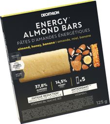 Barres énergétiques Decathlon Nutrition Pâte d'amande/Banane 5x25g